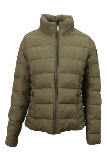 Napapijri Jas in maat L Groen, Kleding | Dames, Jassen | Winter, Napapijri, Verzenden, Zo goed als nieuw, Groen