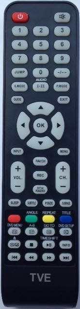 Afstandsbediening Telefunken LED2260FHDDVDDVBT, Ophalen of Verzenden, Nieuw, Origineel