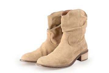 Manfield Cowboy laarzen in maat 38 Beige, Verzenden, Beige, Zo goed als nieuw, Manfield
