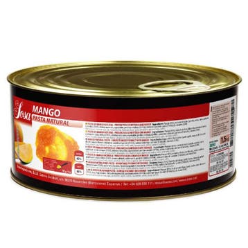 Sosa Geconcentreerde Pasta Mango Natuurlijk 1,5kg**, Verzenden, Nieuw