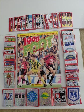 Panini Foot 1995 France - 1 Empty album + complete loose, Nieuw