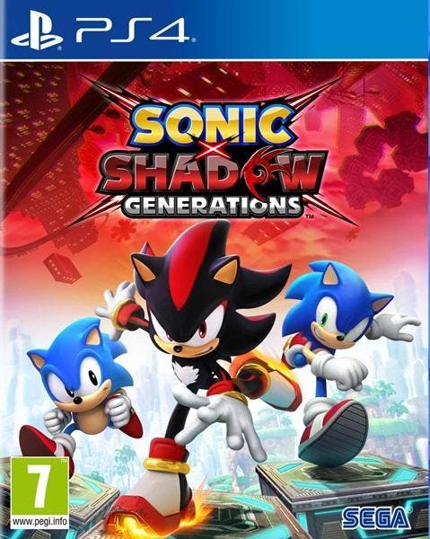 Sonic x Shadow Generations PS4 Garantie & morgen in huis!, Spelcomputers en Games, Games | Sony PlayStation 4, Zo goed als nieuw