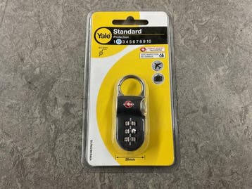 Veiling - 10x Yale travel hangslot 26mm YTP2/26/216/1G