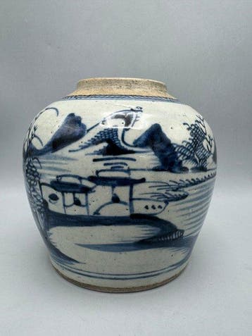 Gemberpot - Keramiek - Authentieke gember pot, Antiek en Kunst