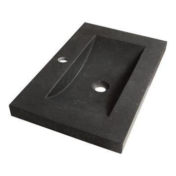 Brauer Magma Wastafel Ondiep - 60 cm - met 1 Spoelbak en 1, Ophalen of Verzenden, Nieuw