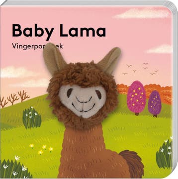 Vingerpopboekje Baby Lama 9789463337915 ImageBooks Factory, Verzenden, Gelezen, ImageBooks Factory