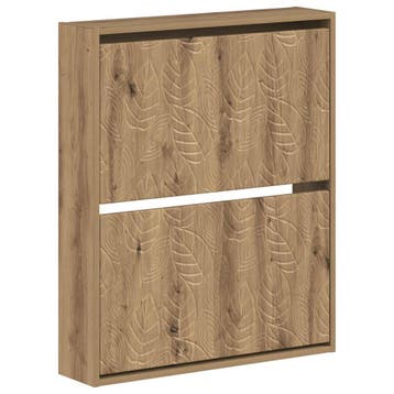 vidaXL Wandgemonteerde Schoenkast DELFT 71 x 17 x 86 cm, Verzenden, Nieuw