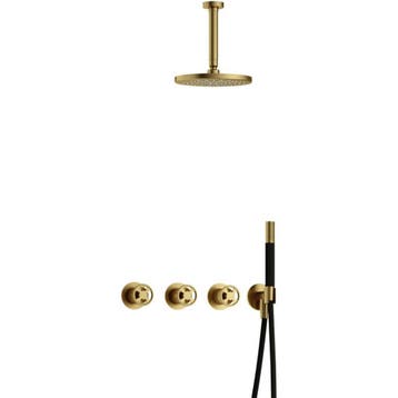 Hotbath Cobber - CW7067 - Inbouw Regendoucheset - Geborsteld, Ophalen of Verzenden, Nieuw