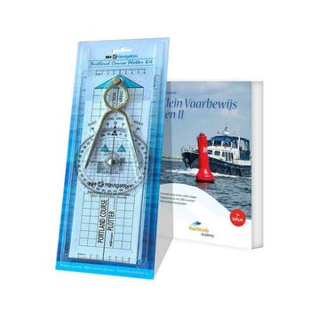 Klein Vaarbewijs 1 en 2  Boek en Portland Plotter Pack, Verzenden, Nieuw, Overige niveaus, Vaarbewijs Academy