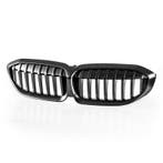 Mat Zwarte Nieren (Gril Set) BMW 3 Serie G20 G21 B0428, Nieuw, Voor, BMW