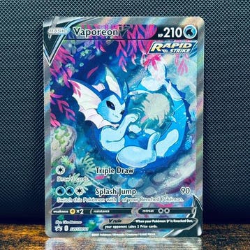 Pokémon Card - Vaporeon V SWSH181 – Pokémon, Nieuw