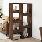 vidaXL Kamerscherm 100x33x155,5 cm bewerkt hout bruin, Verzenden, Nieuw, Overige houtsoorten