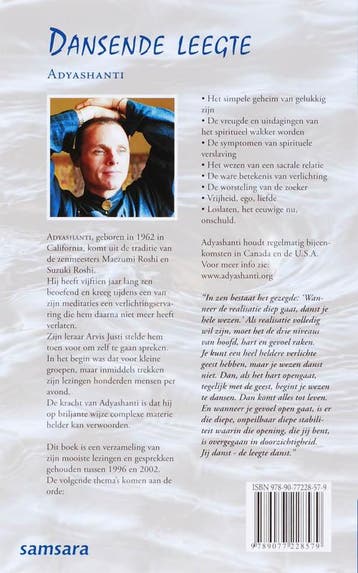 Dansende leegte 9789077228579 Adyashanti, Boeken, Verzenden, Zo goed als nieuw, Adyashanti