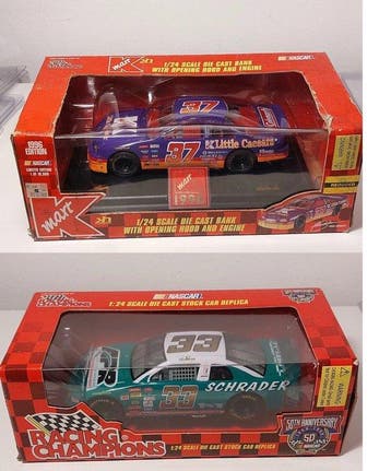 Racing Champions, Kmart 1:24 - Model raceauto (2) - Little, Nieuw