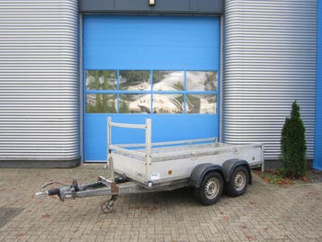 Atec aluminium bakwagen 2000kg 300x130, Ophalen, Gebruikt