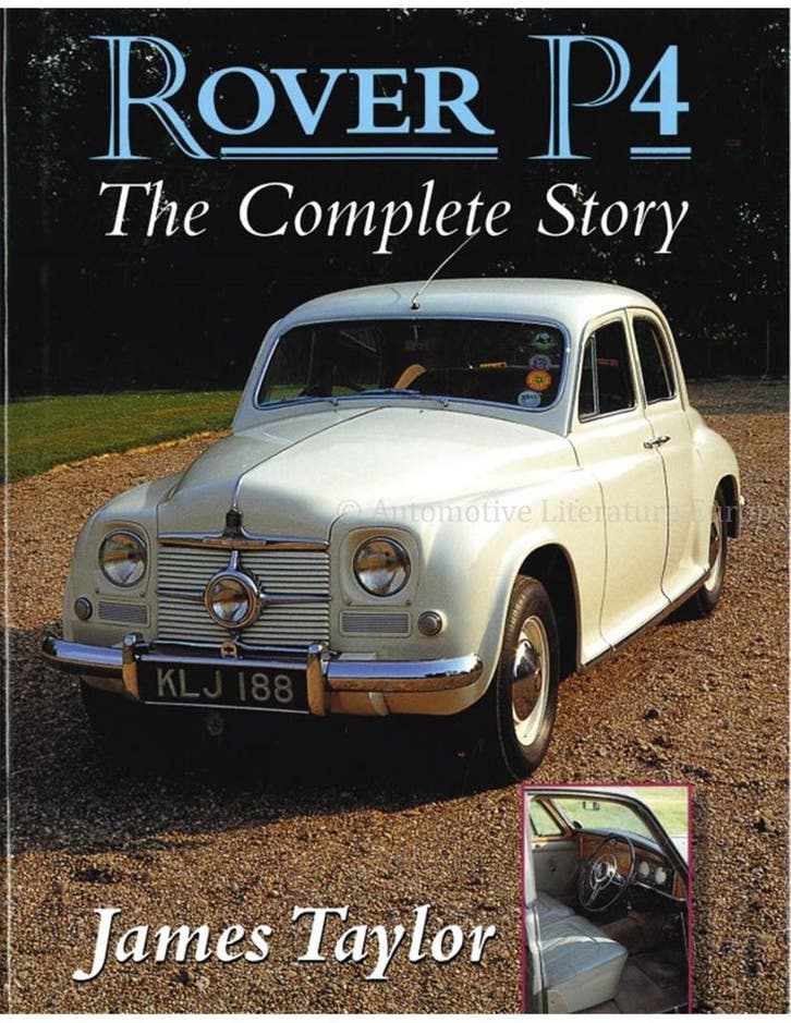 ROVER P4, THE COMPLETE STORY, Boeken, Auto's | Boeken