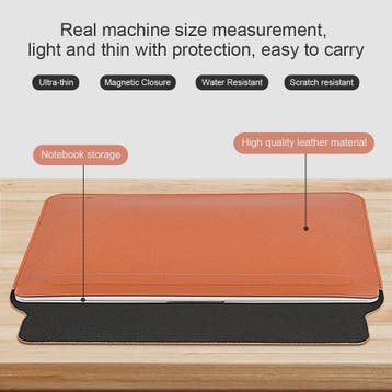 Waterdichte Laptoptas Sleeve voor MacBook Air/Pro 13.6-15.6, Computers en Software, Verzenden, Nieuw