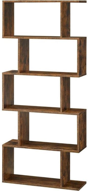 Hoppa! LBC61BX boekenkast 70x24x159 cm van €53 voor €23, Minder dan 50 cm, 75 cm of meer, Luxe, Nieuw