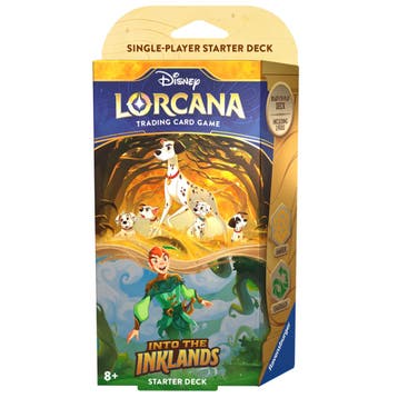Disney Lorcana: Into the Inklands Starter Deck Pongo en Pete, Ophalen of Verzenden, Nieuw