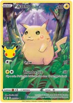 Pikachu 005/025 Celebrations, Ophalen of Verzenden, Nieuw, Losse kaart, Foil