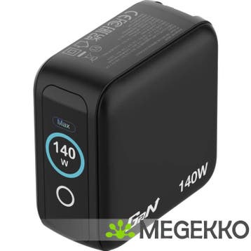 Verbatim Mini GaN Oplader 140W met Display, Verzenden, Nieuw, Verbatim