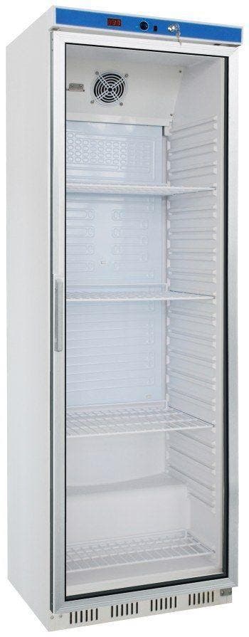 Koelkast met Glazen Deur | 348 Liter | 60x58,5x(h)185,5 cm, Verzenden, Nieuw in verpakking