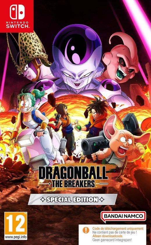 Switch Dragon Ball: The Breakers - Special Edition (Code in, Spelcomputers en Games, Spelcomputers | Nintendo Switch, Nieuw, Verzenden