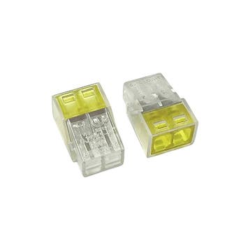 LASKLEM | UNIVERSEEL | 2 DRADEN | 0.2-4.0MM² | PER 100 STUKS, Nieuw