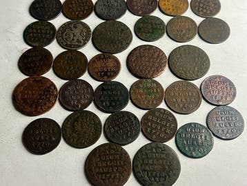 Oostenrijk-Nederland. Lot de 31 monnaies (Zonder