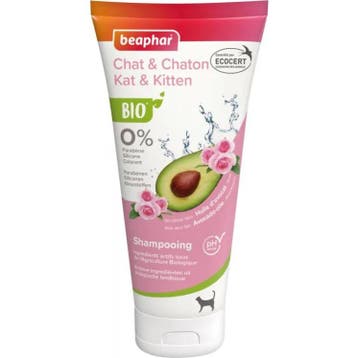Beaphar Bio shampoo kat & kitten 200ml (Verzorging), Dieren en Toebehoren, Verzenden, Nieuw