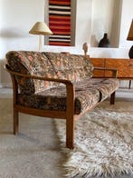 Wilhelm Knoll - Sofa - Kersenhout, Fluweel
