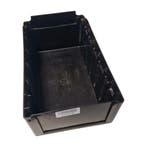 Stellingbak, 290x162x115 mm, ESD, zwart kunststof, gebruikt, Zakelijke goederen, Ophalen of Verzenden