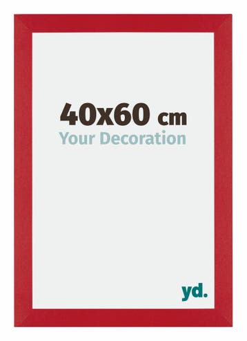 Fotolijst 40x60 cm - Rood - MDF - Mura, Verzenden, Nieuw