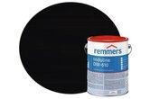 Gitzwarte Tuinhout Verf Remmers Induline DW-610 Ral 9005, Zwart, Nieuw, Verf, Verzenden