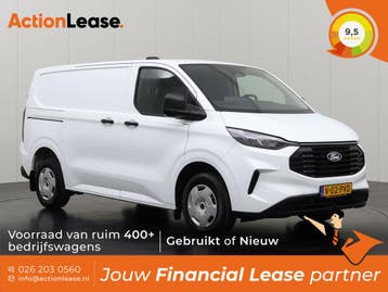 Ford Transit Custom Bestelbus L1 H1 2024 Diesel Automaat, Auto's, Automaat, Zwart, Wit, Diesel