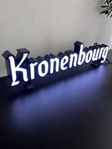 Kronenbourg - Emaille bord - kunststof