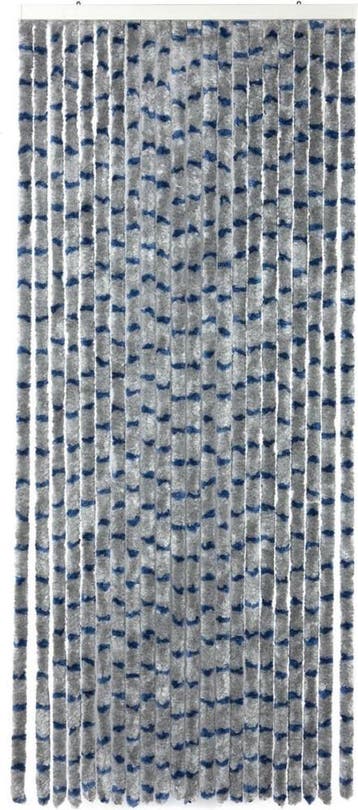 Arisol Chenille Gordijn 56x185 Blauw/Grijs, Ophalen of Verzenden, Nieuw