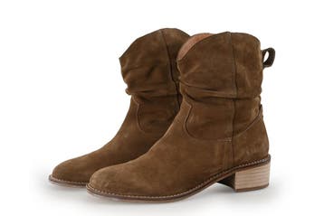 Manfield Cowboy laarzen in maat 39 Beige, Verzenden, Beige, Zo goed als nieuw, Manfield