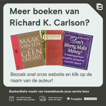 Maak van een mug geen olifant als het om geld gaat !, Boeken, Verzenden, Zo goed als nieuw, Richard K. Carlson