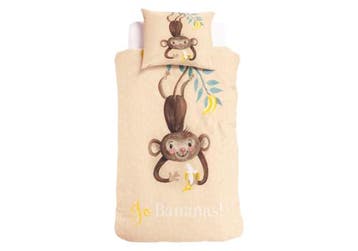 Little Monster Go Bananas Multi - 135 x 200, Nieuw