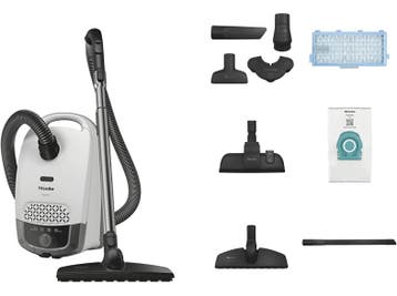 Miele -  Stofzuiger Met Zak Briljantwit, Verzenden, Nieuw, Stofzak, Minder dan 1200 watt
