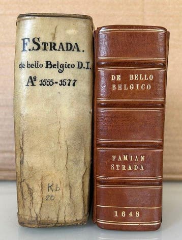 Famianus Strada - De Bello Belgico - 1643-1648, Antiek en Kunst, Antiek | Boeken en Bijbels