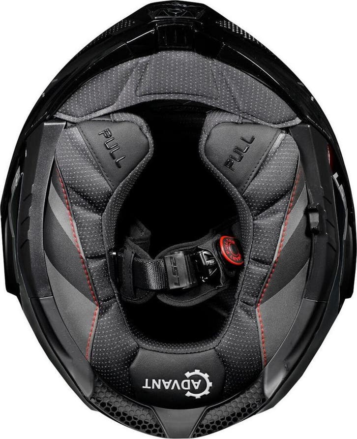 LS2 FF901 Advant X Solid Mat Carbon 06 Systeemhelm, Motoren, Kleding | Motorhelmen, Systeemhelm, Heren, XXL, Nieuw met kaartje