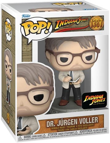Funko Pop! - Indiana Jones Dr. Jurgen Voller #1387 | Funko -, Verzamelen, Verzenden, Nieuw