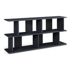 Wandrek Gäljami staand rek laag boekenkast 160x35x74 cm zwar, Verzenden, Nieuw