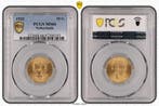 Gouden Wilhelmina 10 gulden 1932 MS66 PCGS gecertificeerd, Postzegels en Munten, Munten | Nederland, Verzenden, Goud, Koningin Wilhelmina