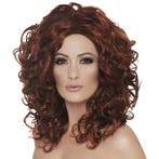 Rode Diva carnaval verkleed damespruik - Damespruiken, Ophalen of Verzenden, Nieuw