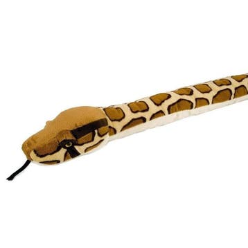 Wild Republic birmese python knuffel - pluche - 137 cm, Verzenden, Nieuw