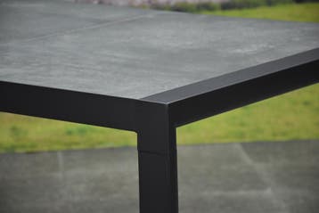 Dexter dining tuintafel 194x90xH74,5 cm antraciet, Ophalen of Verzenden, Nieuw