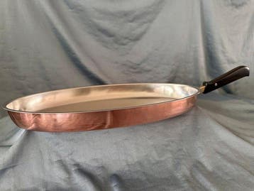 Schweizer Traditionsmarke Spring. - Pan - Koperen laag aan, Antiek en Kunst